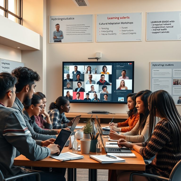 Bridging Cultures and Classrooms: How International Students Can Thrive in Hybrid Learning Environments