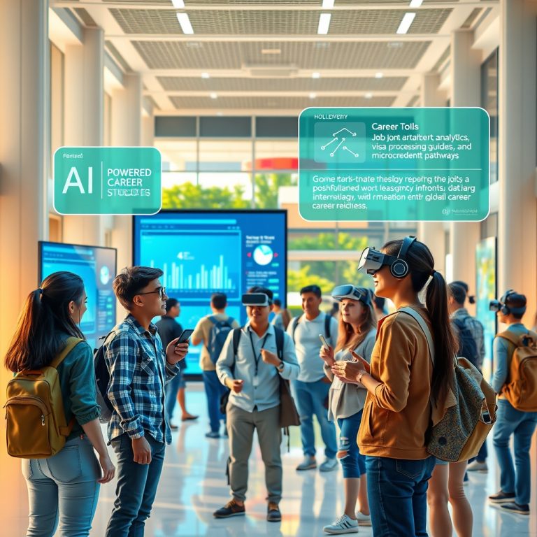 Empowering Global Learners: How AI and Blended Learning Are Redefining Post-Graduation Work Permits and Career Success