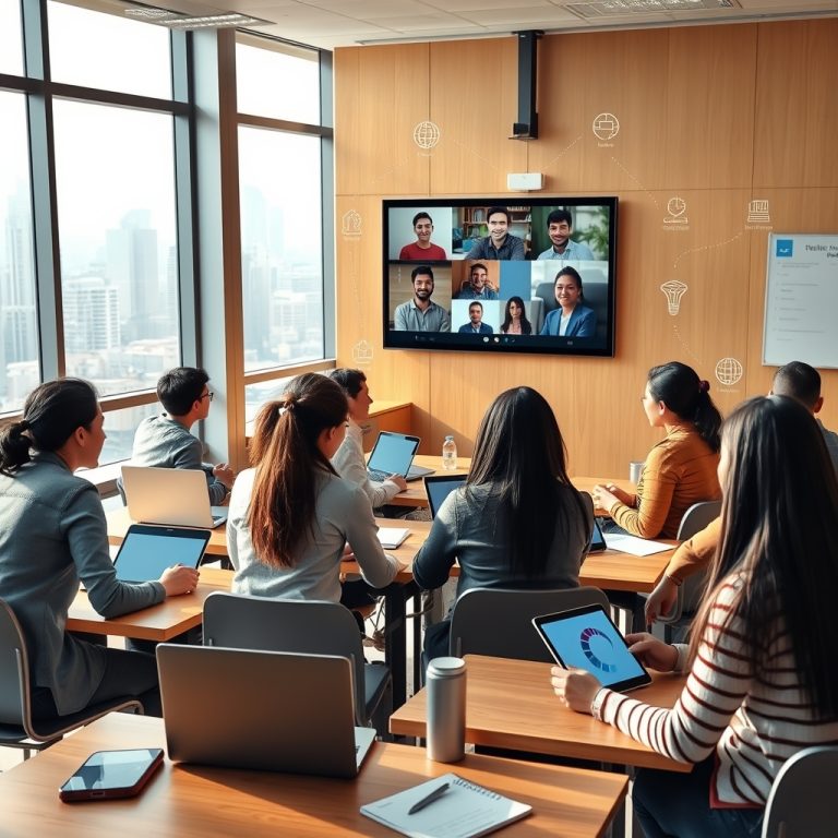 The Strategic Role of Blended Learning in Enhancing Intercultural Competence for International Students