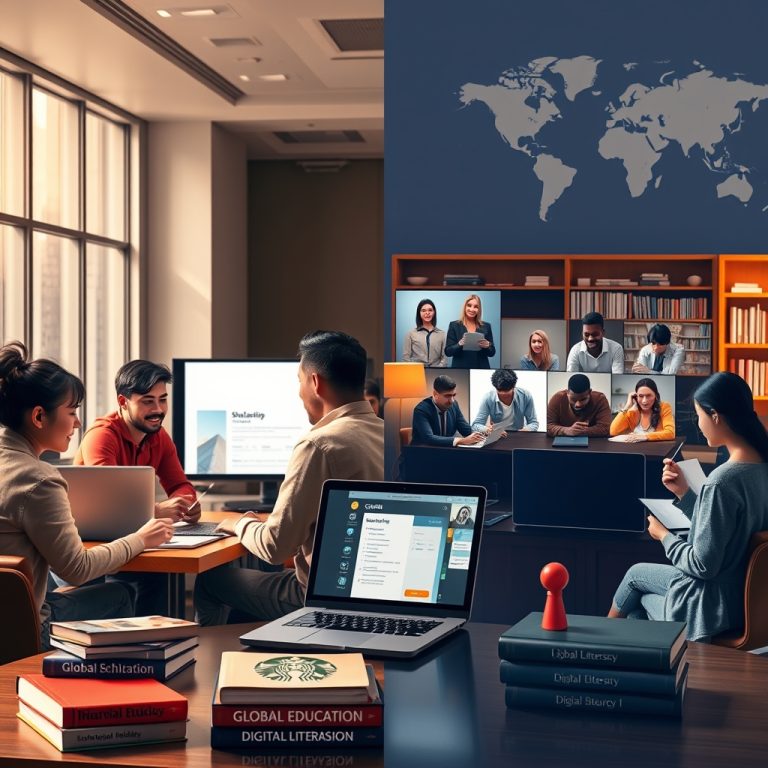 The Strategic Role of Hybrid Learning Models in Maximizing International Student Scholarships and Financial Aid