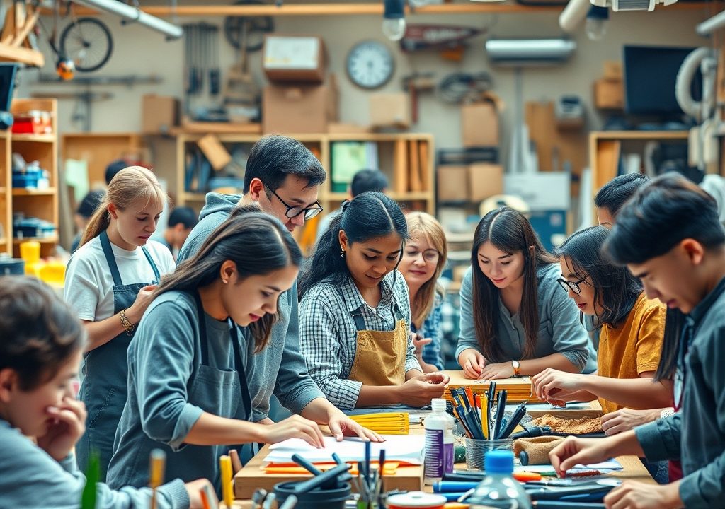 The Living Workshop: How Immersive Practical Training and Collaborative Interest Groups Forge Mastery