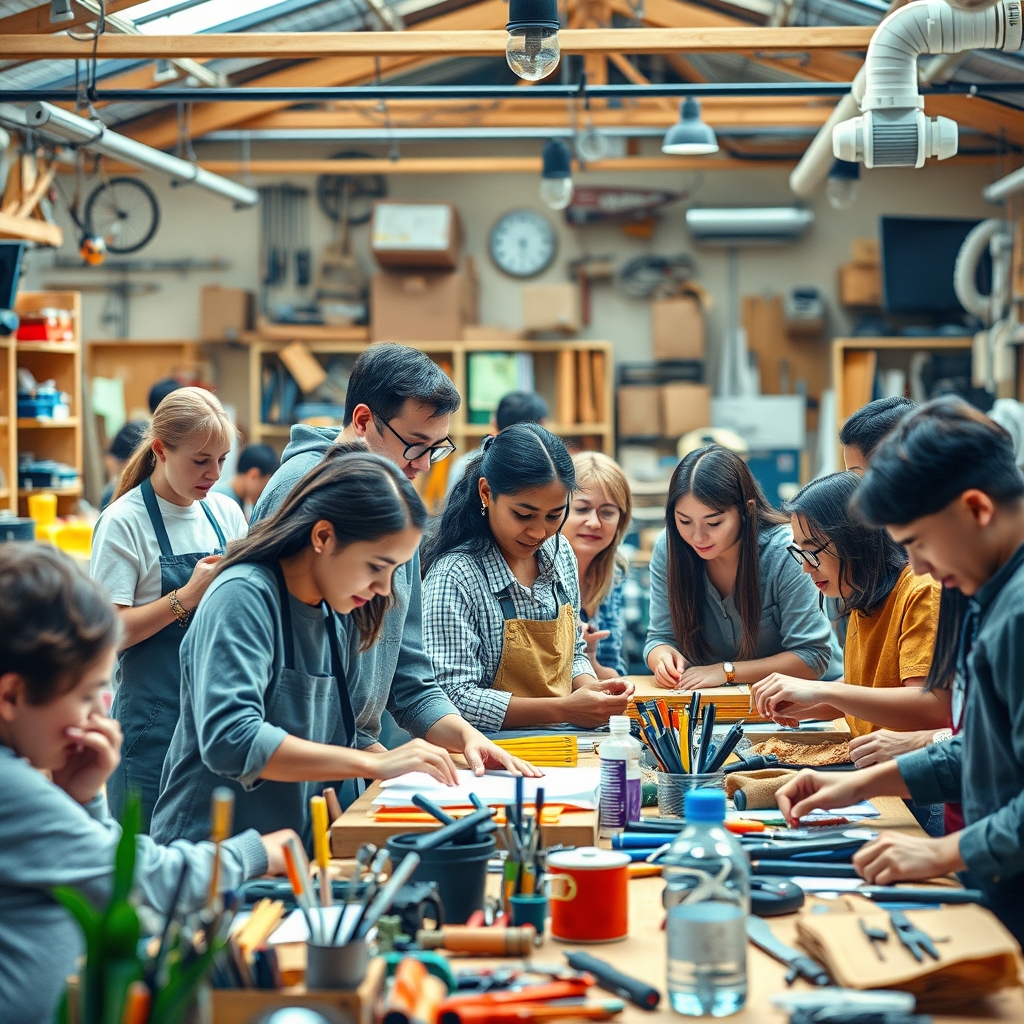 The Living Workshop: How Immersive Practical Training and Collaborative Interest Groups Forge Mastery